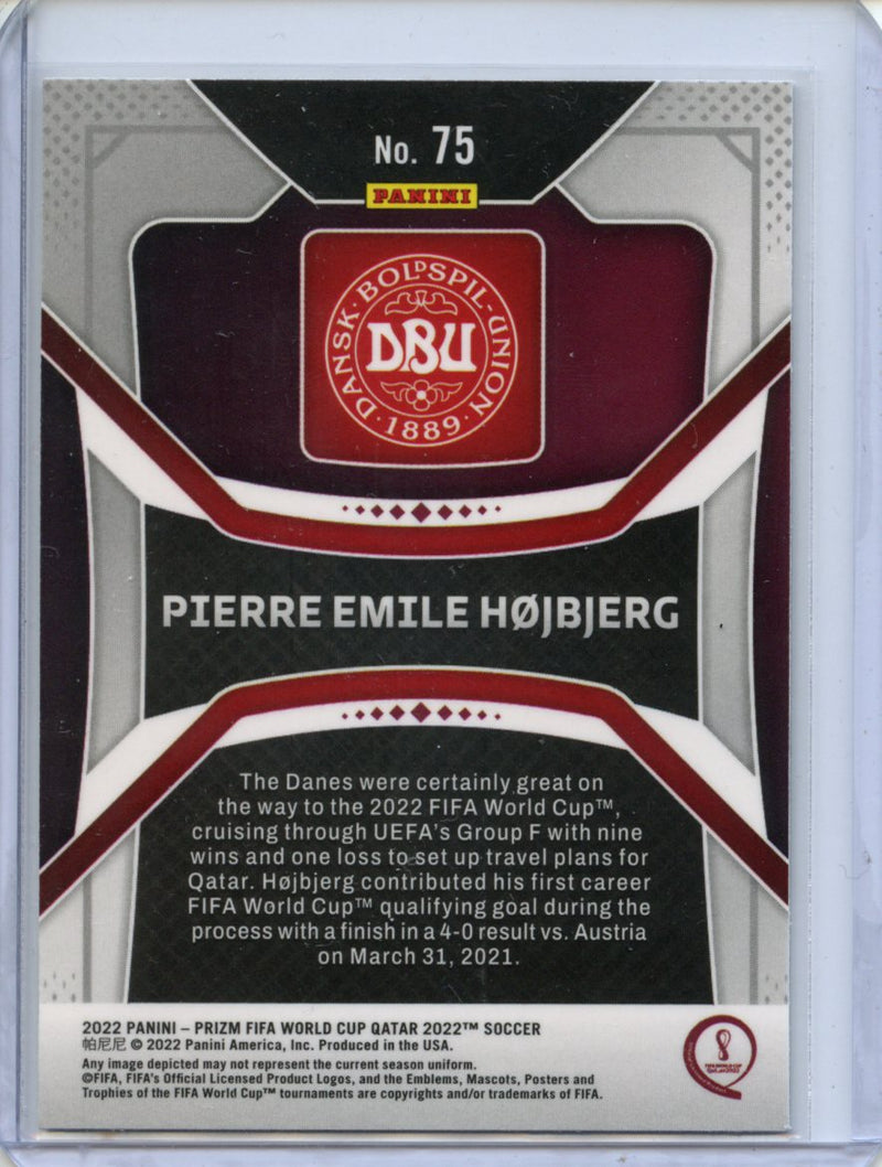 2022 Panini Prizm FIFA World Cup Qatar Pierre Emile Hojberg