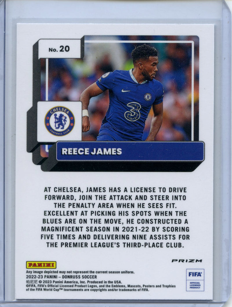 2022-23 Donruss FIFA Reece James Optic Holo