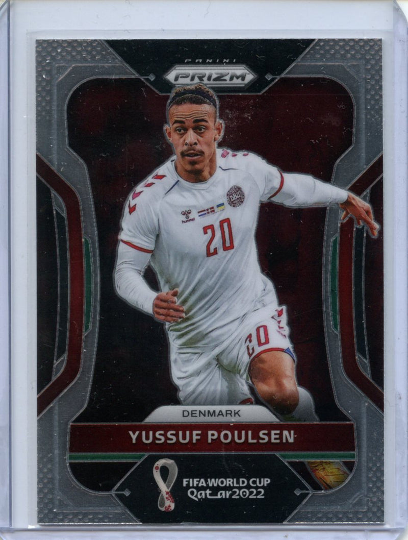 2022 Panini Prizm FIFA World Cup Qatar Yussuf Poulsen