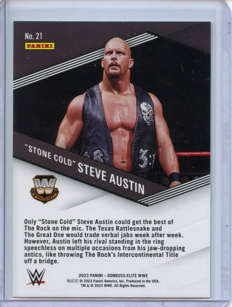 2023 Panini Donruss Elite WWE "Stone Cold" Steve Austin Spellbound O
