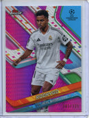 2024-25 Topps Finest UEFA Rodrygo Pink Prism 103/125