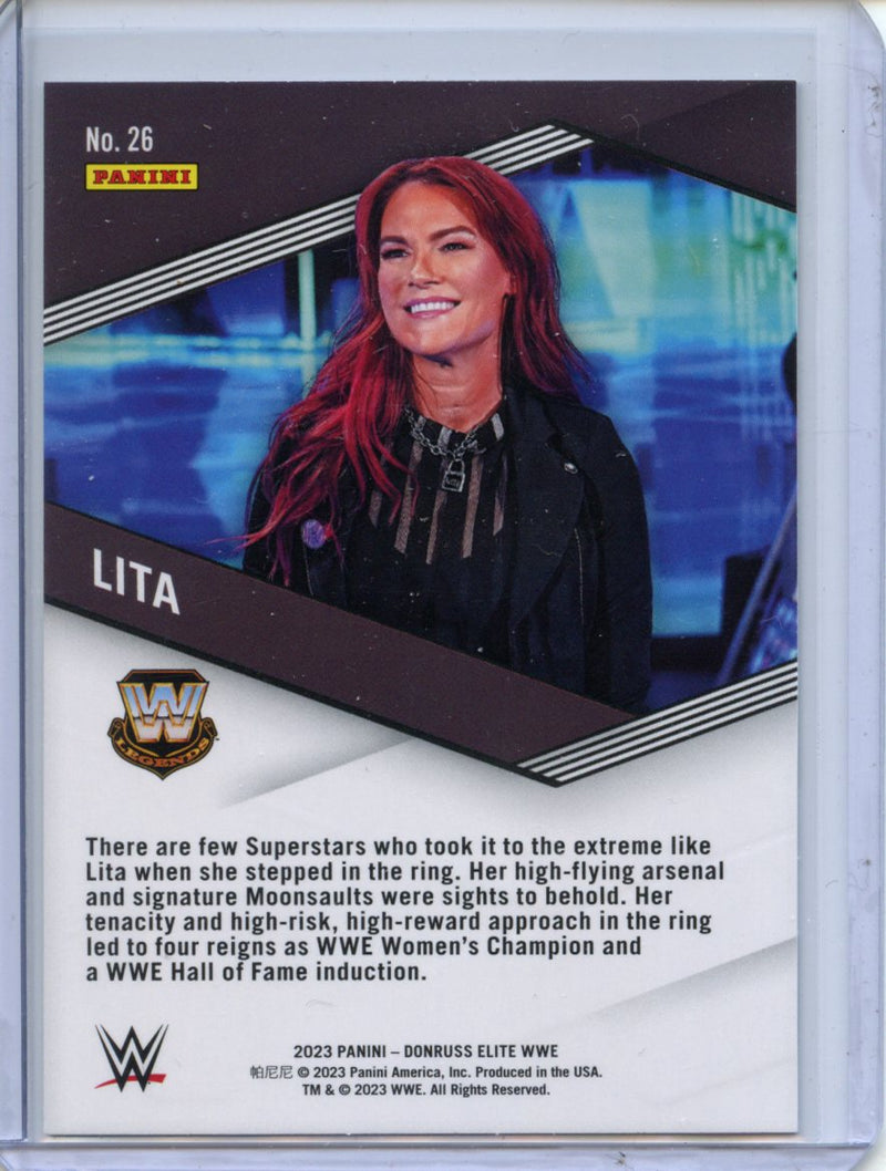 2023 Panini Donruss Elite WWE Lita Spellbound T