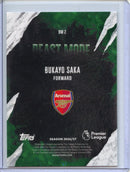2026-27 Topps Flagship EPL Bukayo Saka Beast Mode