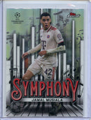 2024-25 Topps Finest UEFA Jamal Musiala Symphony