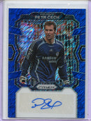 2023-24 Prizm Premier League Petr Cech Signatures Blue Shimmer