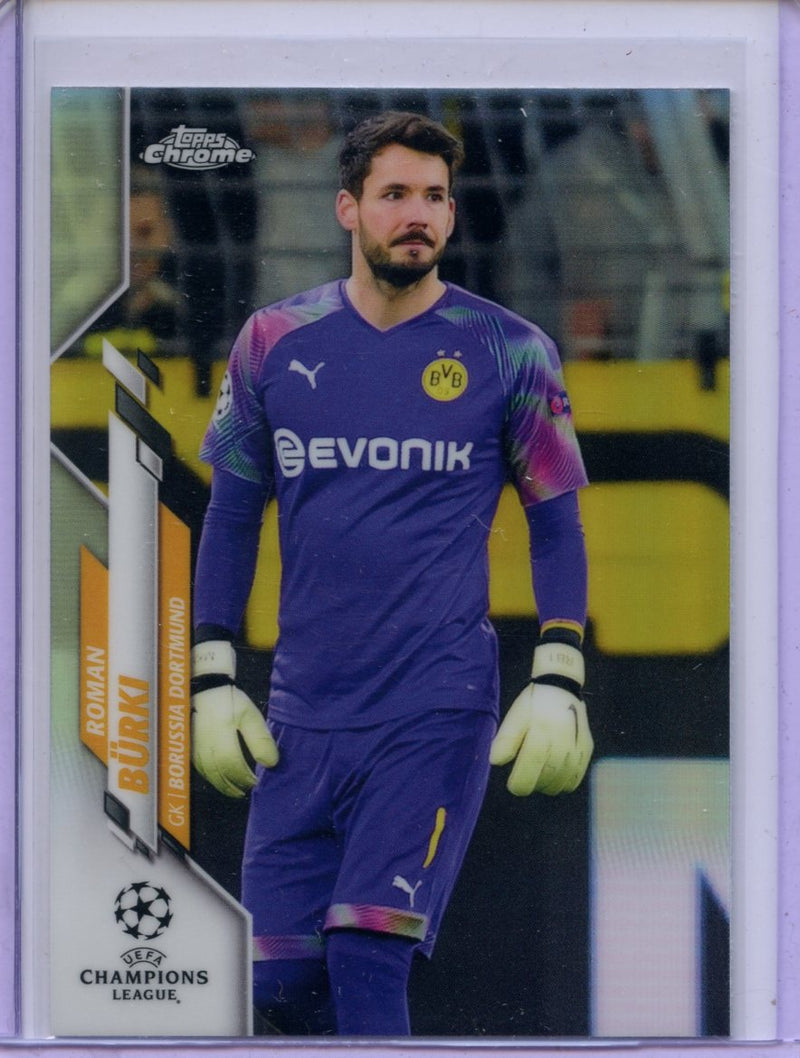 2019-20 Topps Chrome UEFA CL Roman Burki Refractor