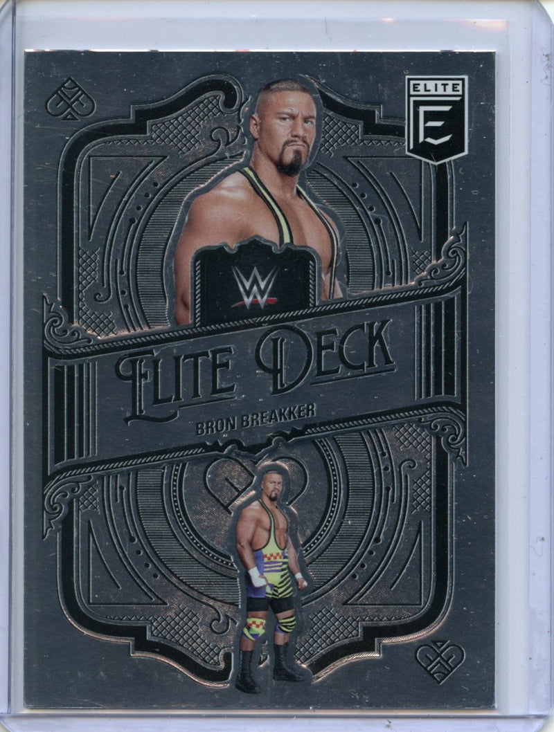 2023 Panini Donruss Elite WWE Bron Breakker Elite Deck