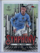 2024-25 Topps Finest UEFA Phil Foden Symphony