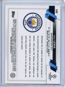 2022-23 Topps Chrome UEFA Rico Lewis Black & White Ray Wave