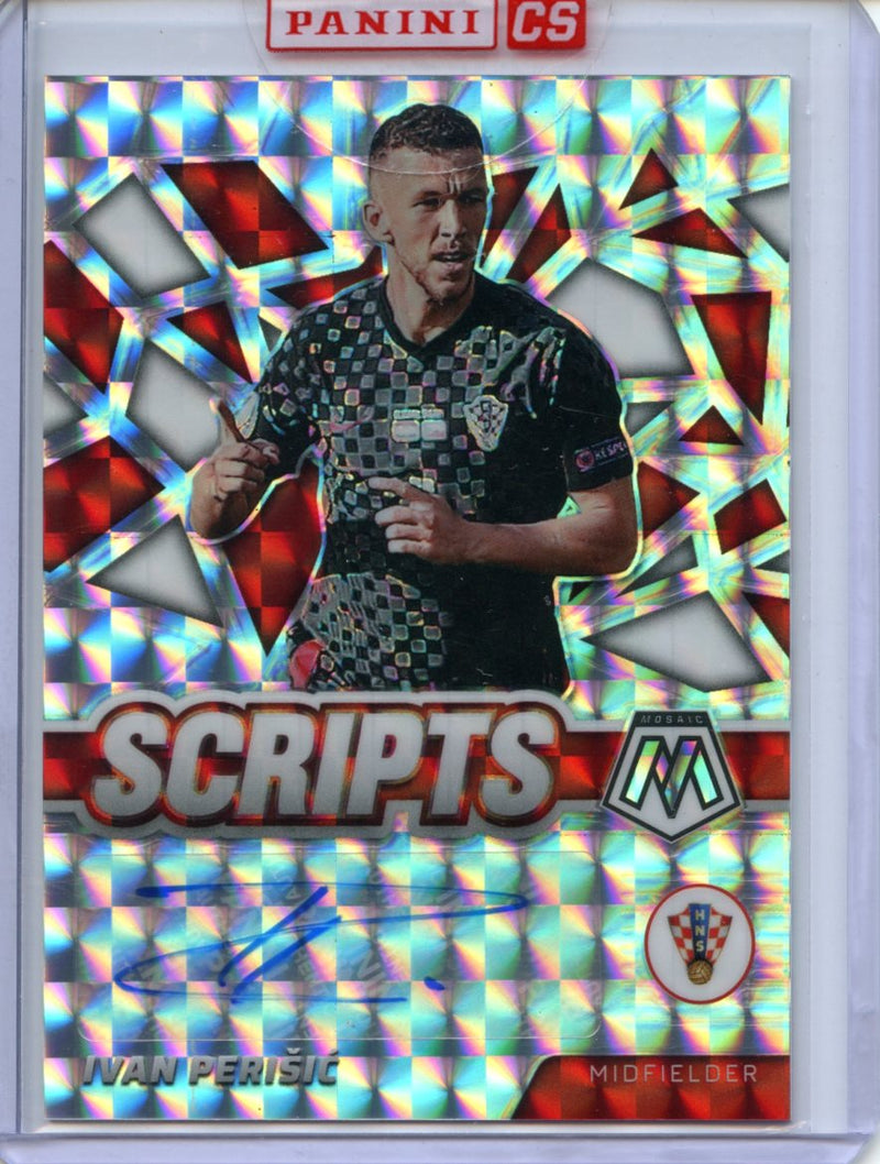 2021-22 Mosaic FIFA Road To World Cup Ivan Perisic Scripts Mosaic