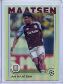 2024-25 Topps Chrome UEFA Club Comps Ian Maatsen Refractor
