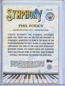 2024-25 Topps Finest UEFA Phil Foden Symphony