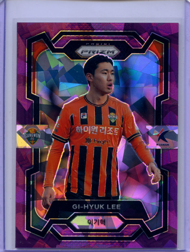 2024 Prizm K-League Soccer Gi-Hyuk Lee Purple Ice Prizm 45/49