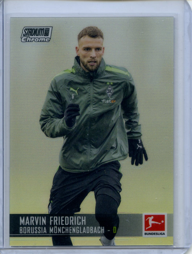 2021-22 Topps Bundesliga Stadium Club Chrome Marvin Friedrich Refractor