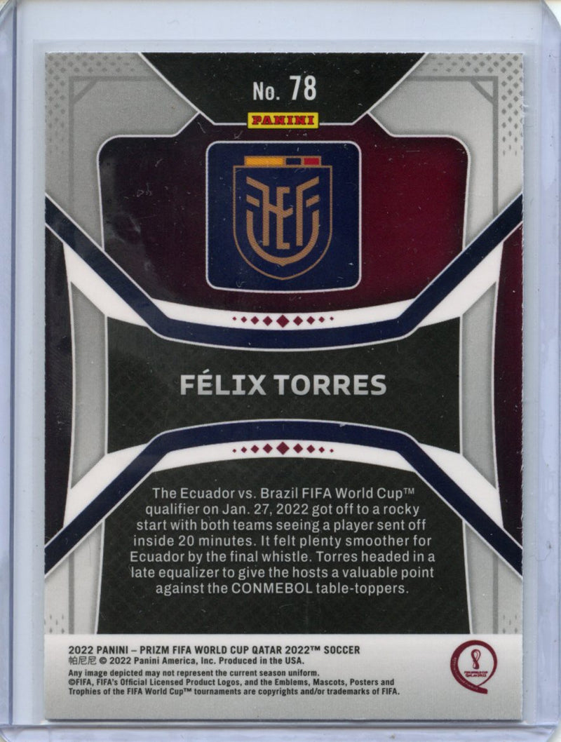 2022 Panini Prizm FIFA World Cup Qatar Felix Torres