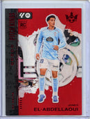 2025-26 Panini Pitch Kings Jones El-Abdellaoui Ruby 156/199