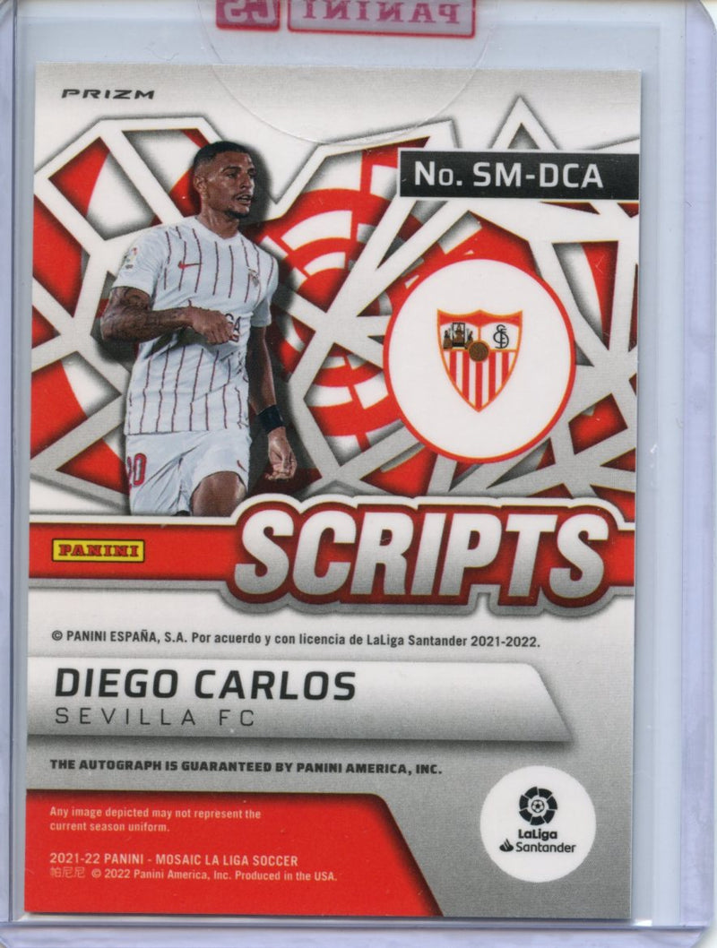 2021-22 Mosaic La Liga Diego Carlos Scripts Mosaic