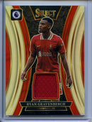 2024-25 Select Premier League Ethan Ryan Gravenberch Select Memorabilia