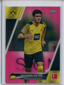2021-22 Topps Chrome Bundesliga Soccer Giovanni Reyna Magenta 63/399