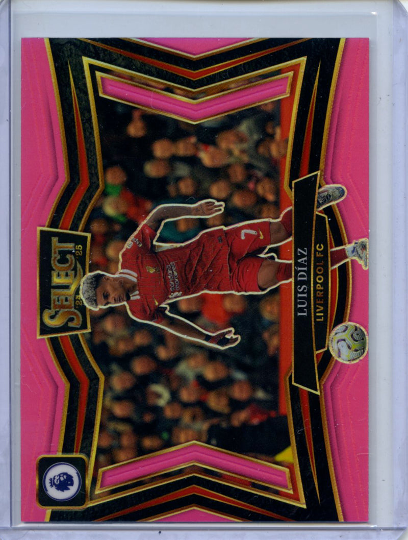 2024-25 Select Premier League Luiz Diaz Field Level Pink 67/99