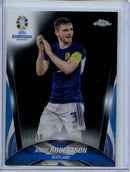 2024 Topps Chrome UEFA Euro Andy Robertson Black Refractor 2/10