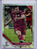 2021-22 Topps Chrome UEFA CL Robert Lewandowski Refractor