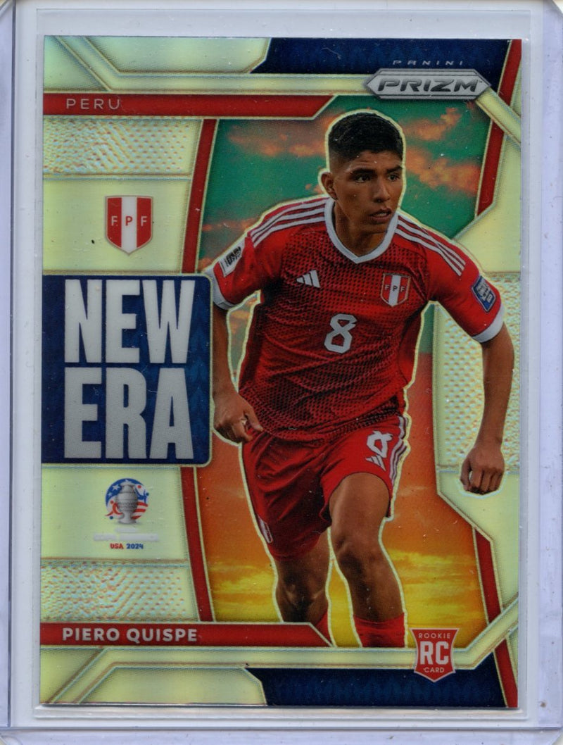 2024 Panini Prizm Copa America Piero Quispe New Era Silver