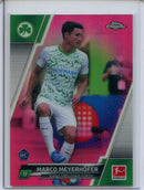 2021-22 Topps Chrome Bundesliga Soccer Marco Meyerhofer Magenta 272/399