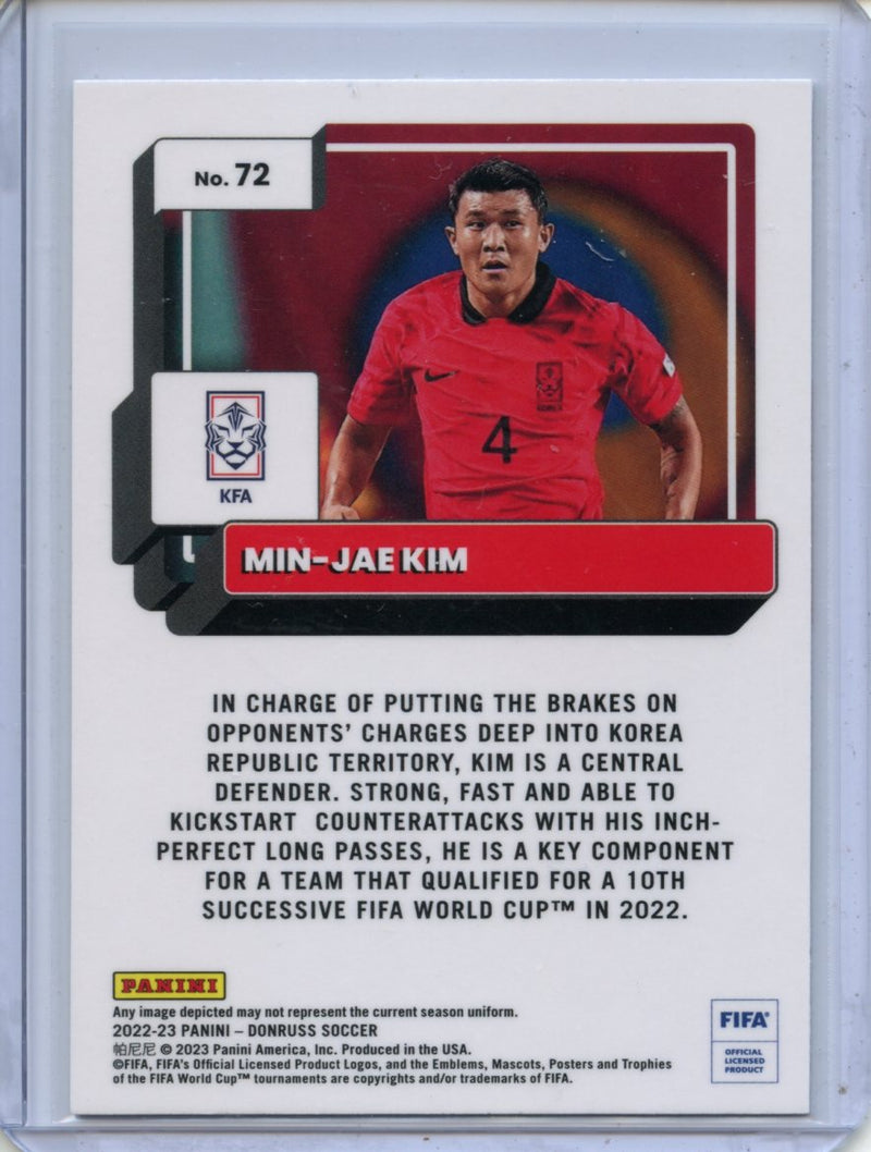 2022-23 Donruss FIFA Min-Jae Kim Optic
