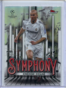 2024-25 Topps Finest UEFA Zinedine Zidane Symphony