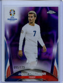 2024 Topps Chrome UEFA Euro Antoine Griezmann Purple Lava 95/175