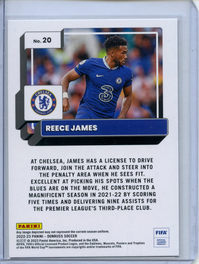 2022-23 Donruss FIFA Reece James Silver