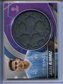 2023-24 Topps UEFA CC Julian Alvarez Starball Commemorative Relic
