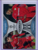 2019-20 Topps Chrome UEFA CL Kai Havertz/Leon Bailey Teammate Sensations