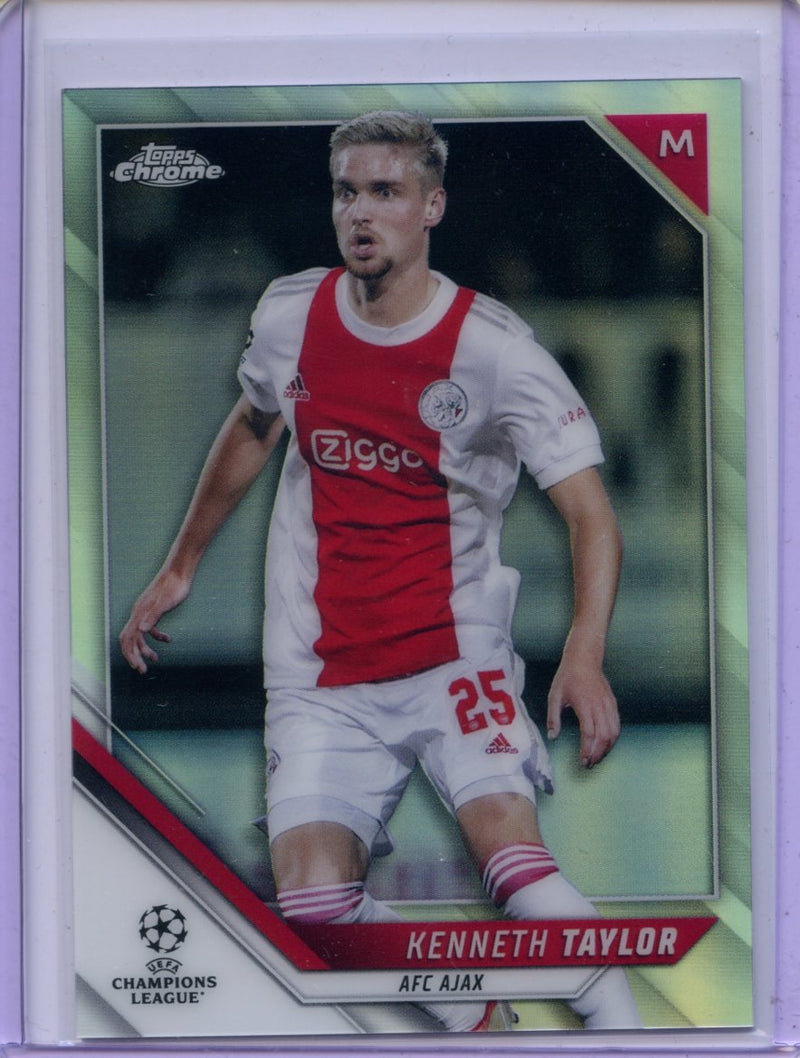 2021-22 Topps Chrome UEFA CL Kenneth Taylor Refractor