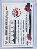 2022-23 Topps Chrome UEFA Benjamin Sesko Black & White Ray Wave