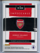 2021-22 Panini Impeccable EPL Serge Gnabry Indelible Ink 67/99 #67/99 #IN-SGN
