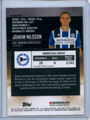 2021-22 Topps Bundesliga Stadium Club Chrome Joakim Nilsson Refractor