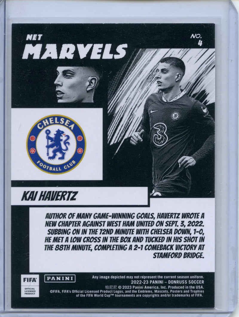 2022-23 Donruss FIFA Kai Havertz Net Marvels Silver
