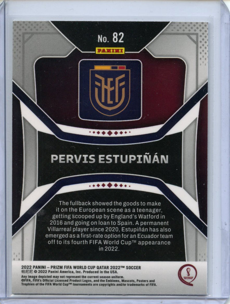 2022 Panini Prizm FIFA World Cup Qatar Pervis Estupinan