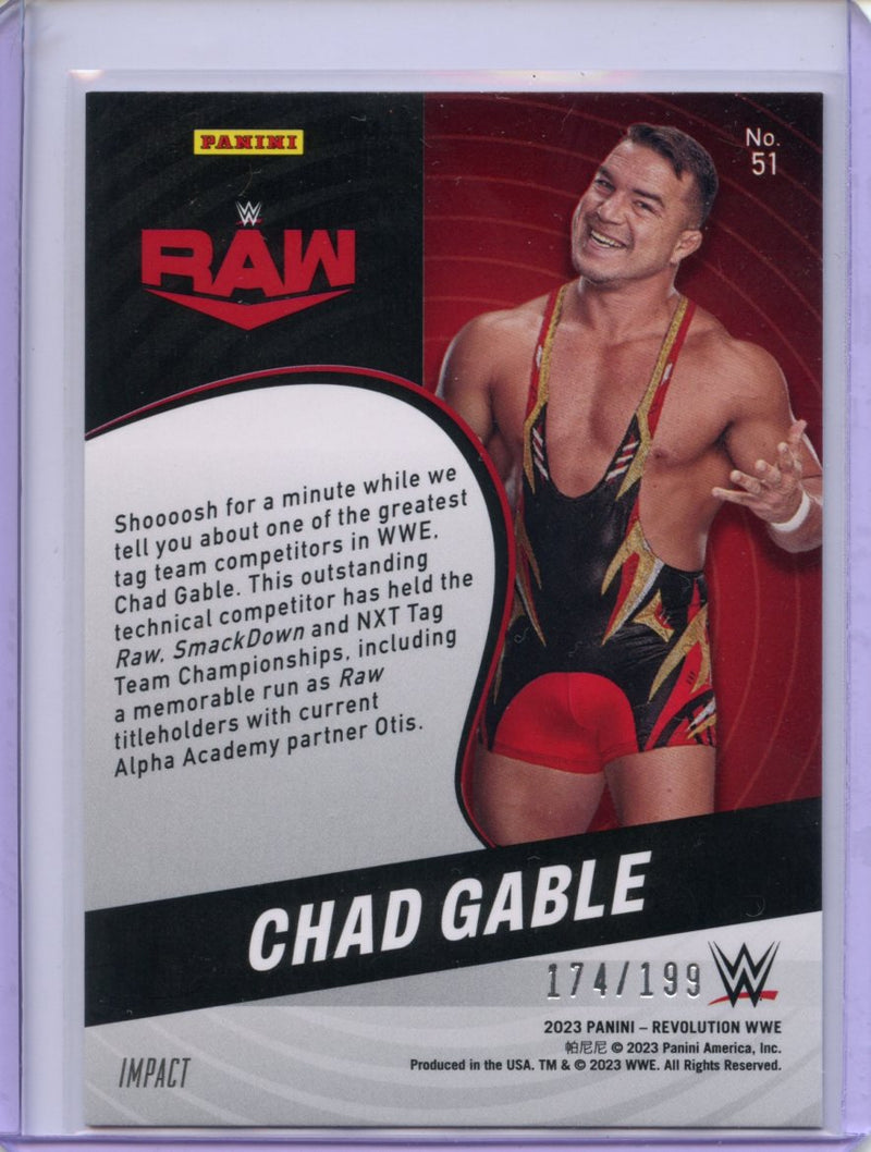 2023 Revolution WWE Chad Gable Impact 174/199