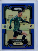 2024 Prizm K-League Soccer Seon-Min Moon Blue Prizm 72/75
