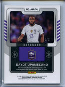 2022-23 Panini Obsidian Dayot Upemecano Atomic Material Red Flood 5/8