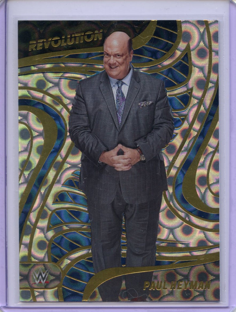 2023 Revolution WWE Paul Heyman Groove