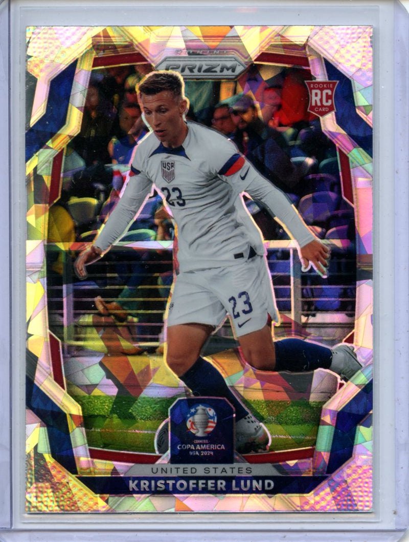 2024 Panini Prizm Copa America Kristoffer Lund Ice Prizm
