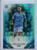 2023-24 Topps Chrome UEFA Ciro Immobile Aqua Prism Refractor