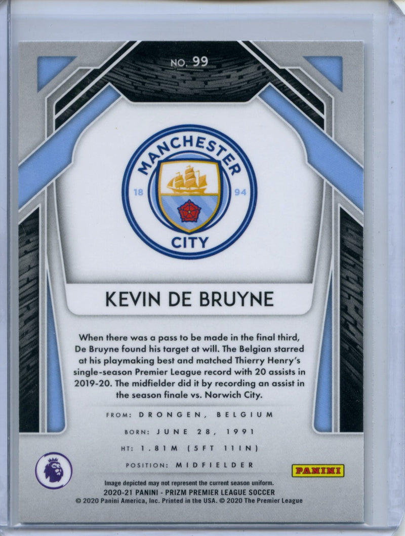 2020-21 Panini Prizm Premier League Kevin De Bruyne