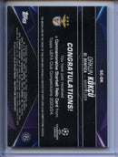 2023-24 Topps UEFA CC Orkun Kokcu Starball Commemorative Relic