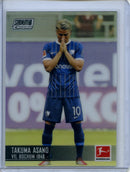 2021-22 Topps Bundesliga Stadium Club Chrome Takuma Asano Refractor