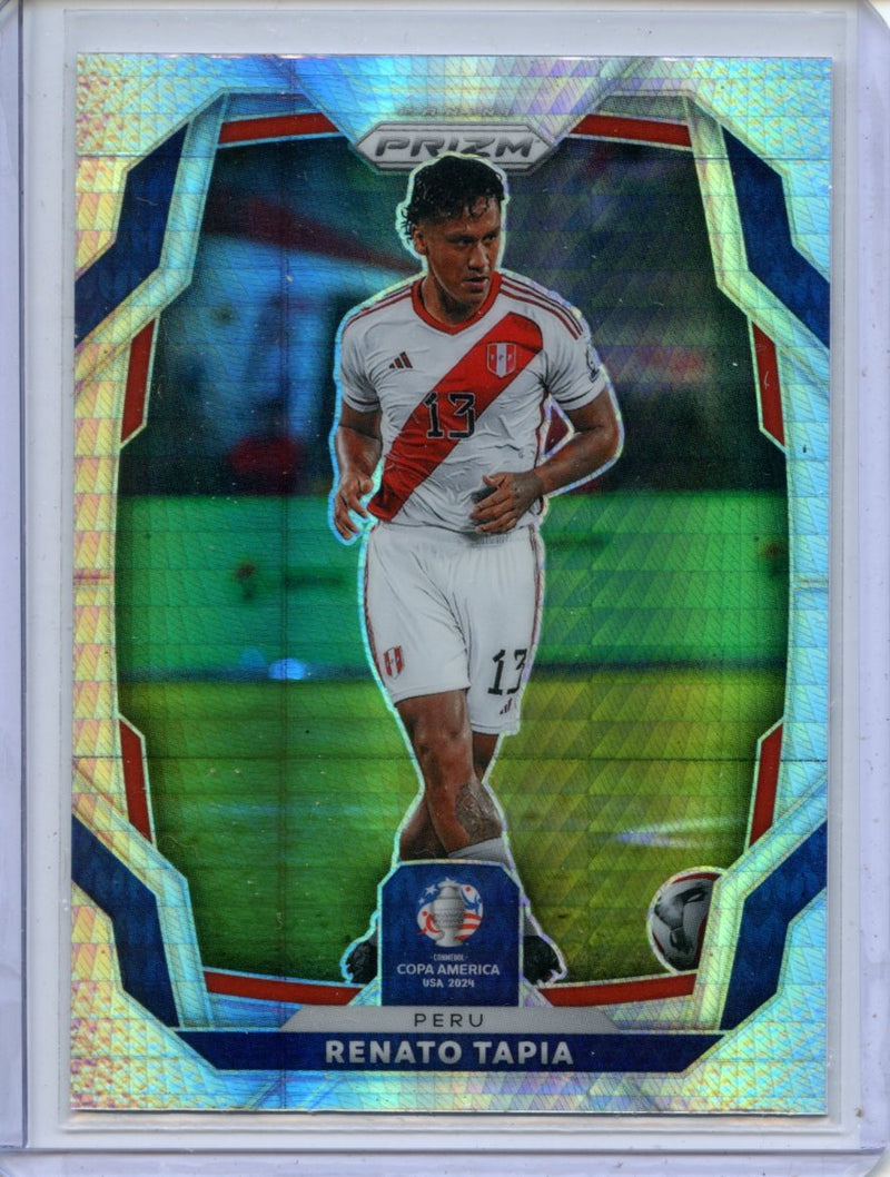 2024 Panini Prizm Copa America Renato Tapia Hyper Prizm